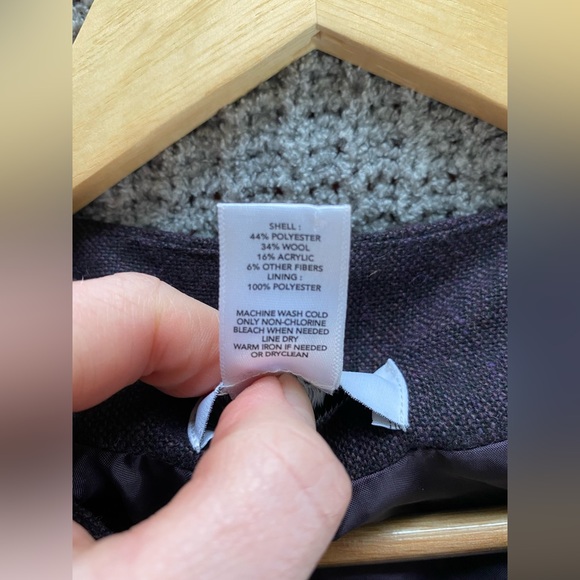 LOFT Ruffle Blazer Wool blend - Picture 4 of 5